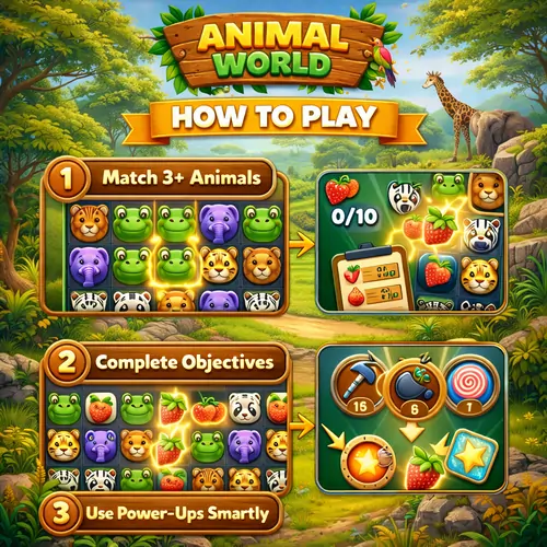 How to Play Animal World