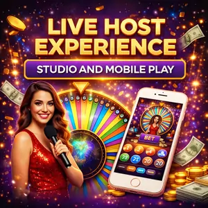 Live Host Experience, Studio and Mobile Play
