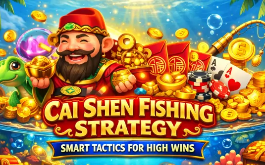 Cai Shen Fishing  Banner