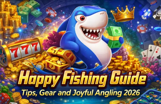 Happy Fishing Banner