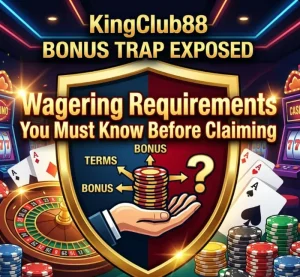KingClub88 bonus wagering Malaysia