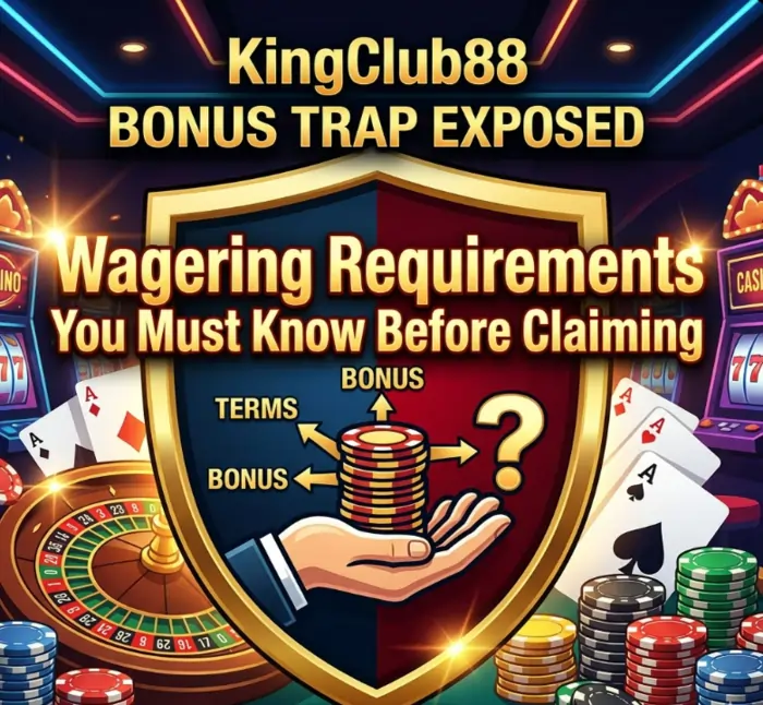 KingClub88 bonus wagering Malaysia