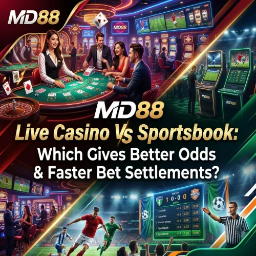 MD88 Live Casino Vs Sportsbook