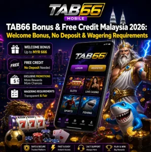 TAB66 Malaysia bonus