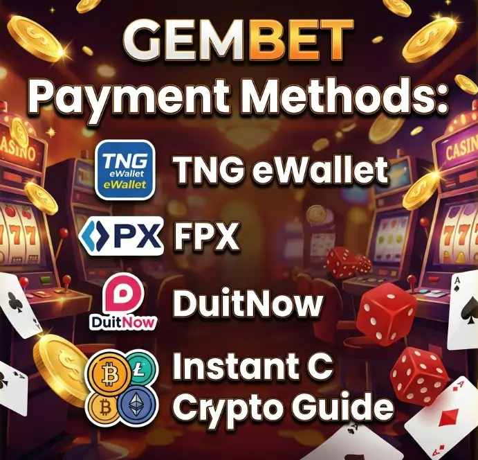 GEMBET Payment Methods
