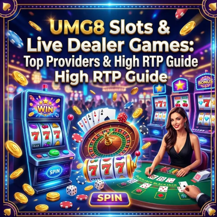 UMG8 slots live and dealer games