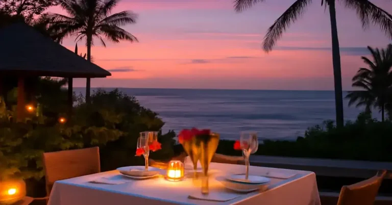 Romantic Dining Ideas Perfect for Bali Evenings, romantic dining bali, bali evening dinner